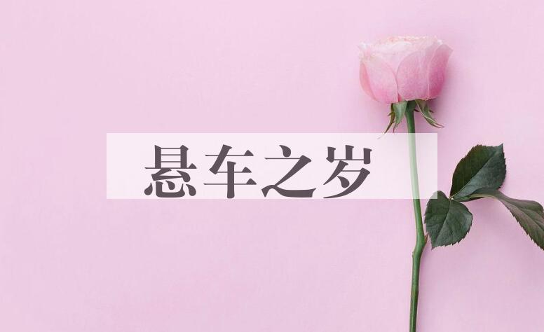成语悬车之岁是什么意思？