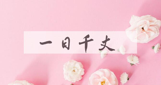 成语一日千丈是什么意思？