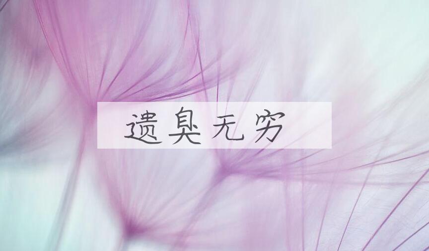 成语遗臭无穷是什么意思？