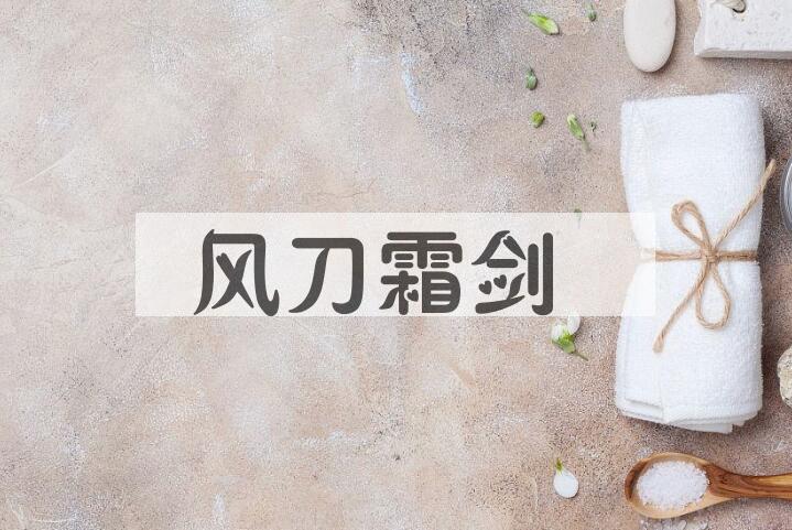 成语风刀霜剑是什么意思？