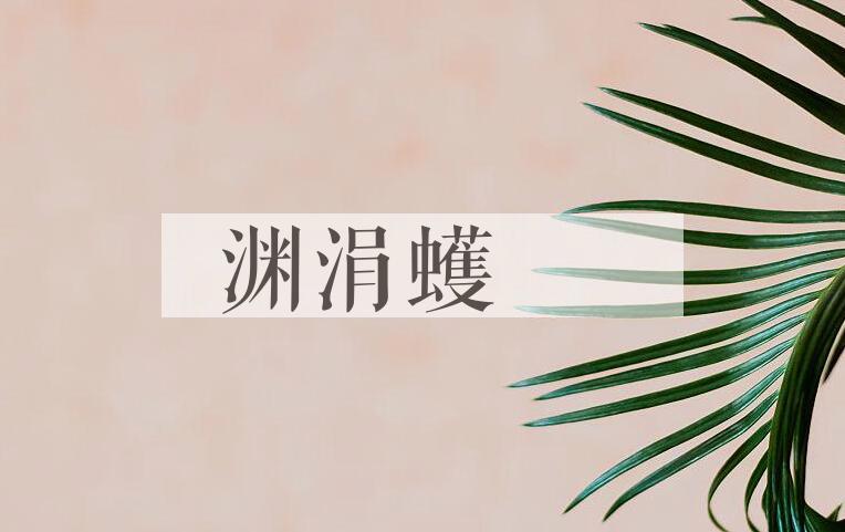 成语渊涓蠖瀋是什么意思？