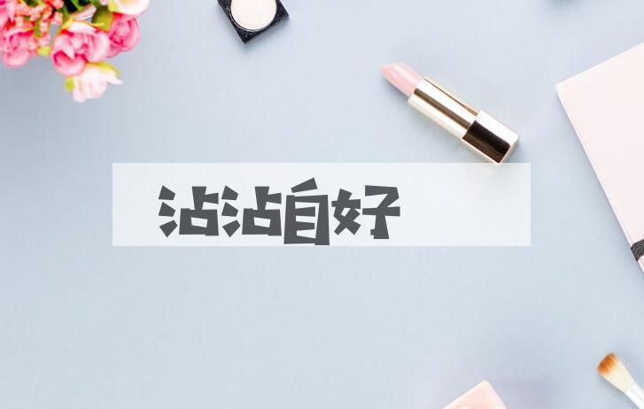 成语沾沾自好是什么意思？