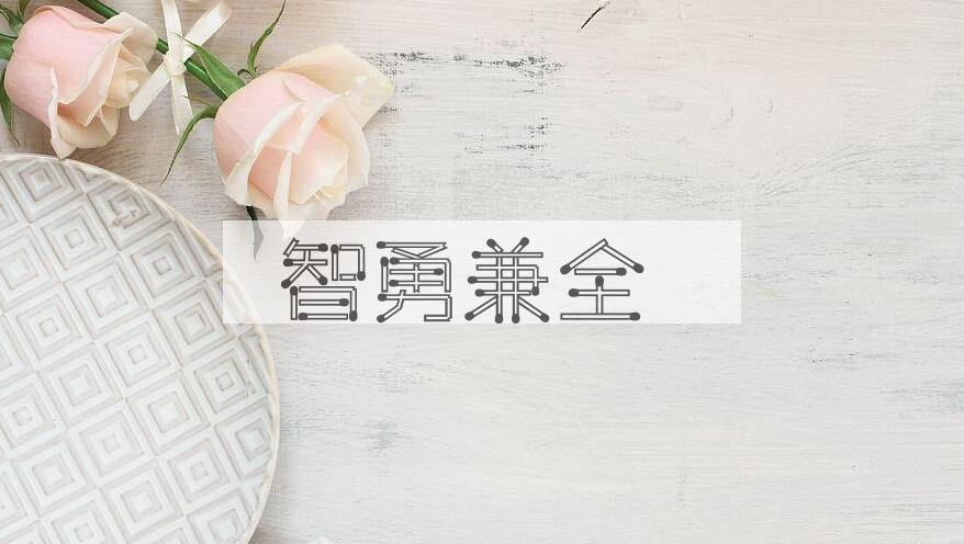 成语智勇兼全是什么意思？