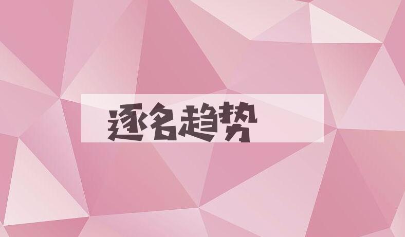 成语逐名趋势是什么意思？