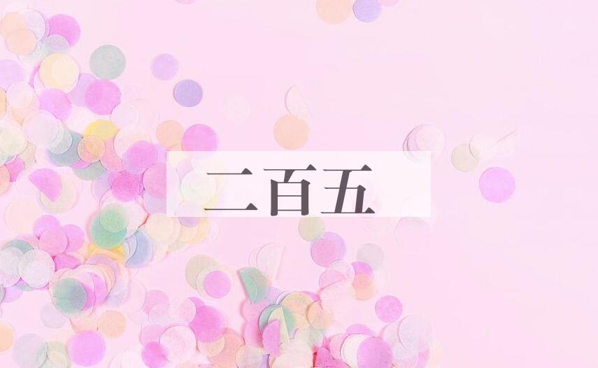 成语二百五是什么意思？