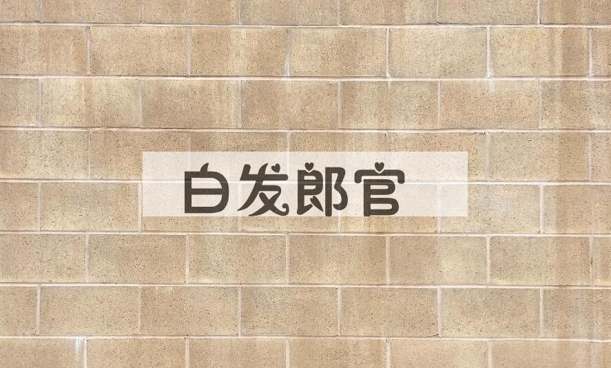 成语白发郎官是什么意思？