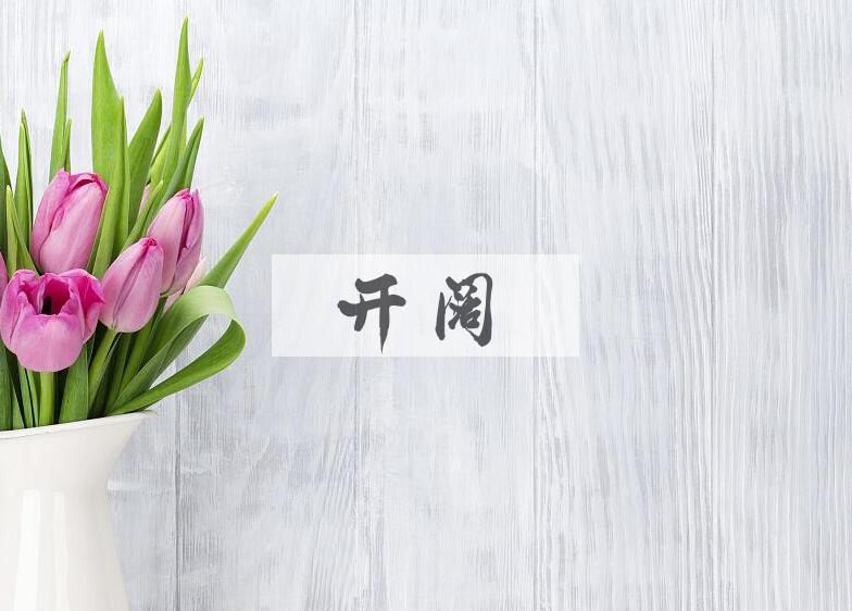 成语开阔是什么意思？