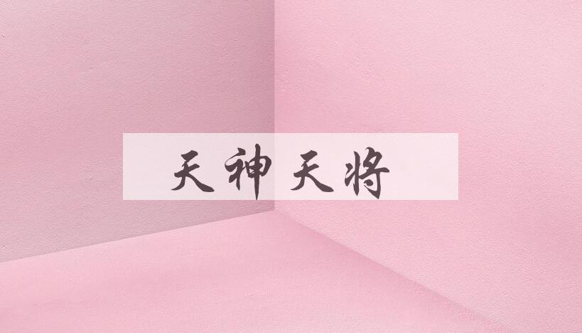 成语天神天将是什么意思？