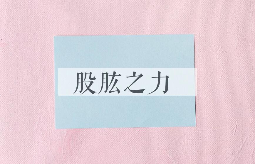 成语股肱之力是什么意思？