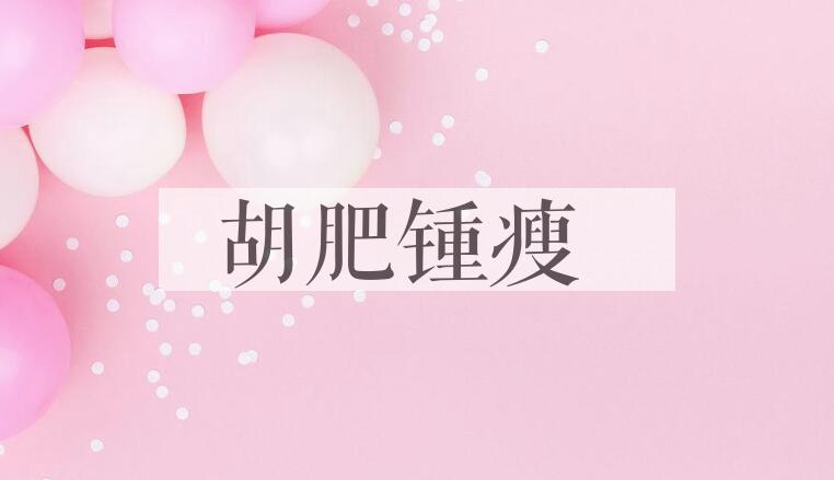 成语胡肥锺瘦是什么意思？