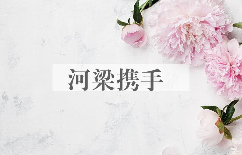 成语河梁携手是什么意思？