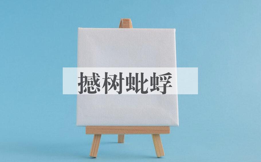 成语撼树蚍蜉是什么意思？