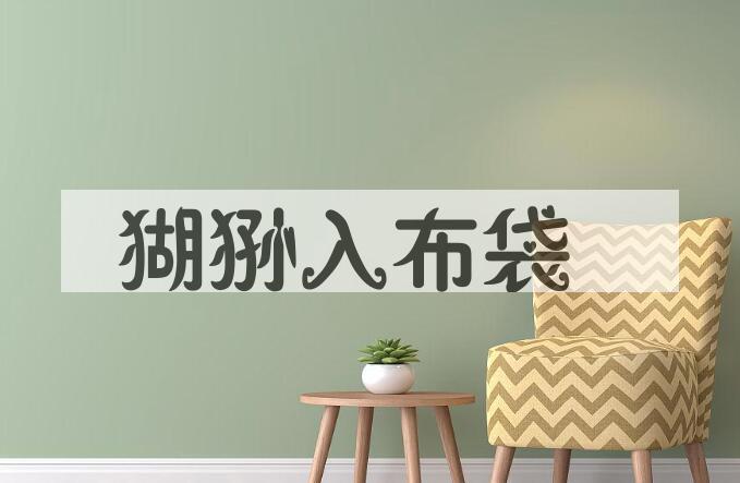 成语猢狲入布袋是什么意思？