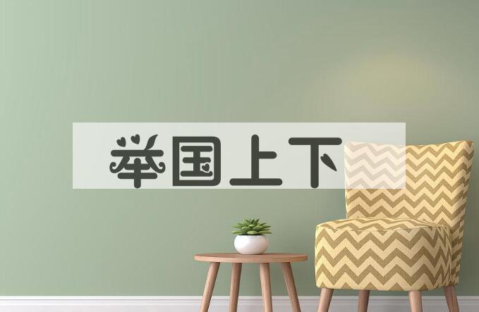 成语举国上下是什么意思？