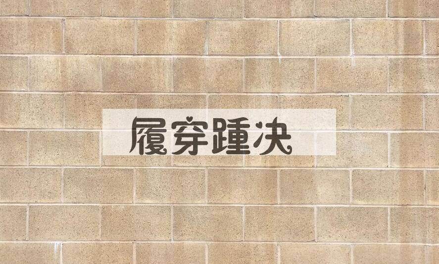 成语履穿踵决是什么意思？