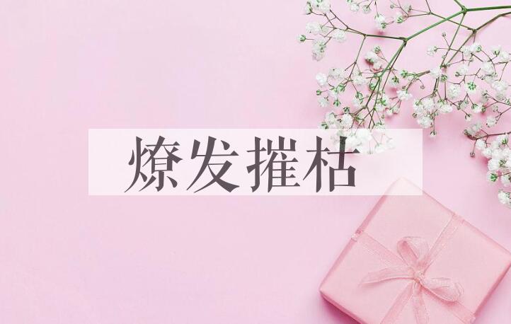成语燎发摧枯是什么意思？