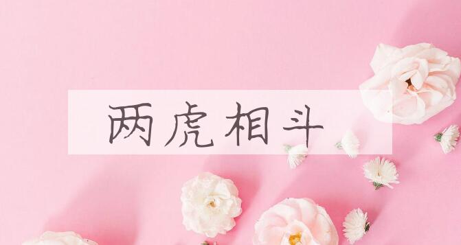 成语两虎相斗是什么意思？