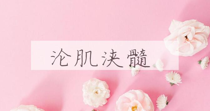 成语沦肌浃髓是什么意思？