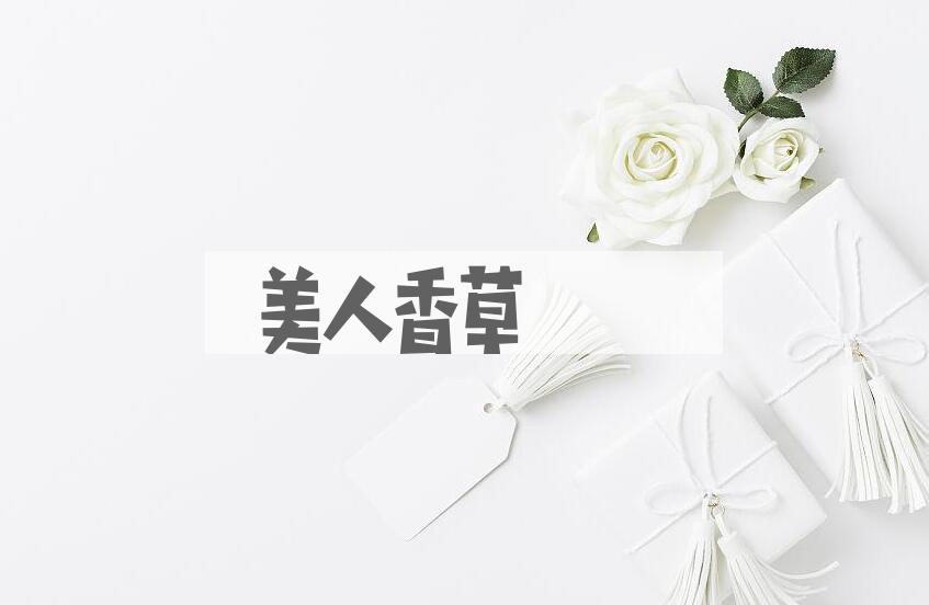 成语美人香草是什么意思？