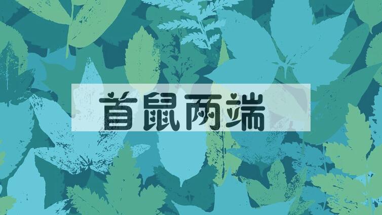 成语首鼠两端是什么意思？