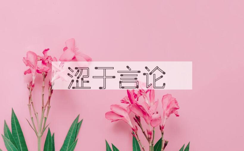 成语涩于言论是什么意思？