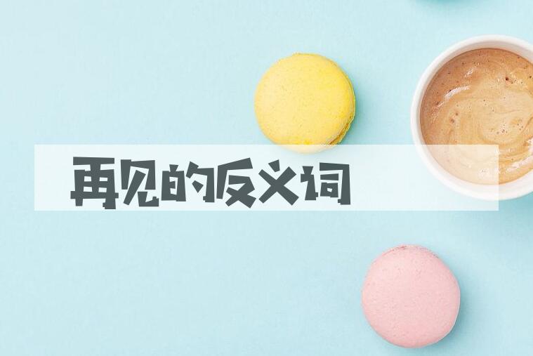 用再见造句