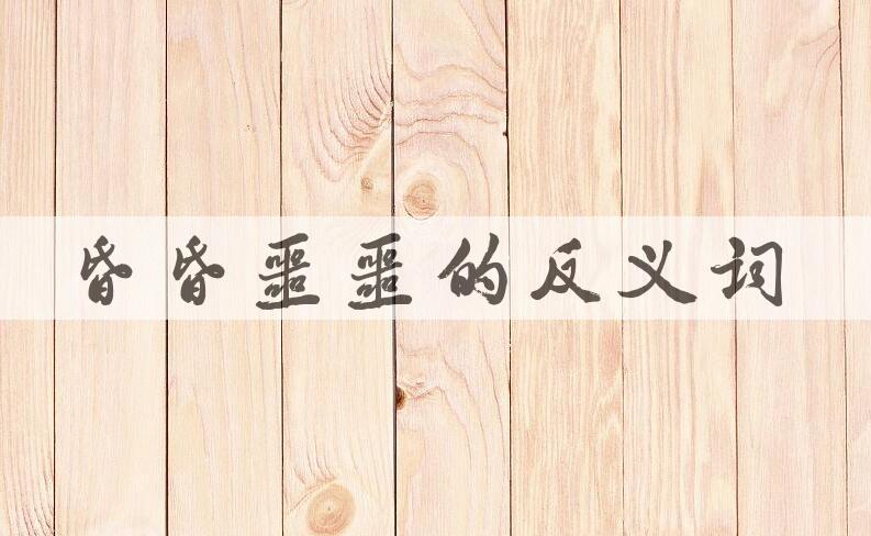 用昏昏噩噩造句