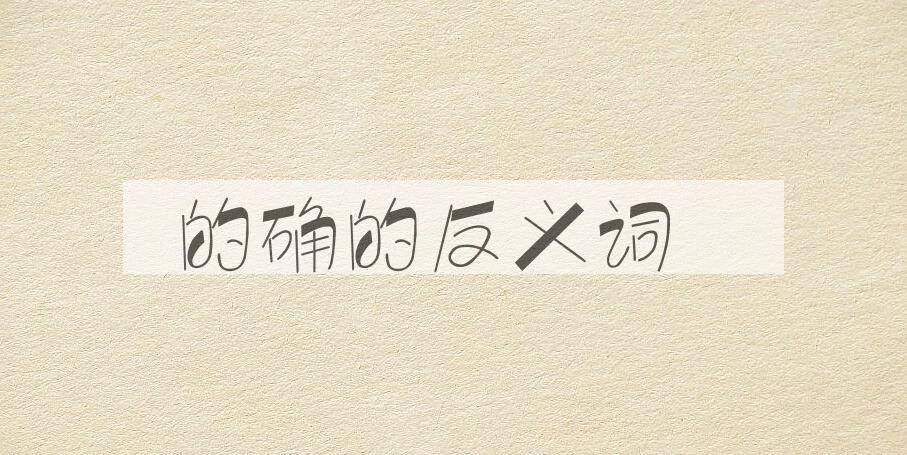 用的确造句