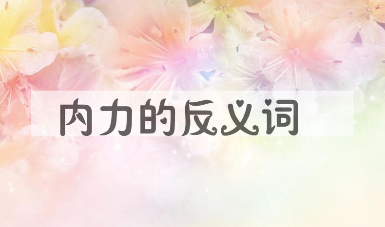用内力造句