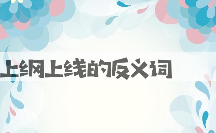 用上纲上线造句