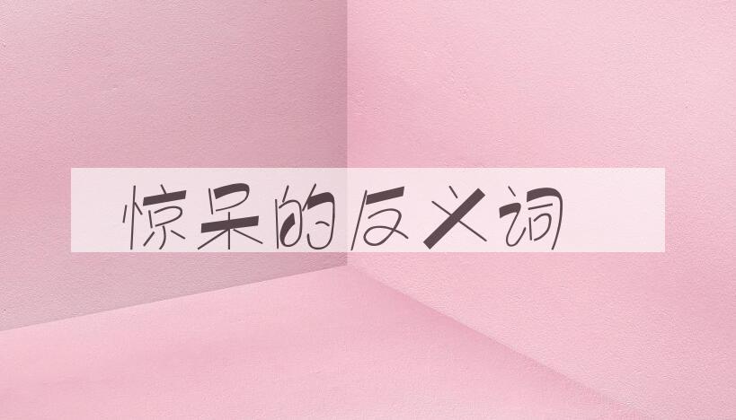 用惊呆造句