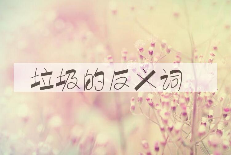 用垃圾造句