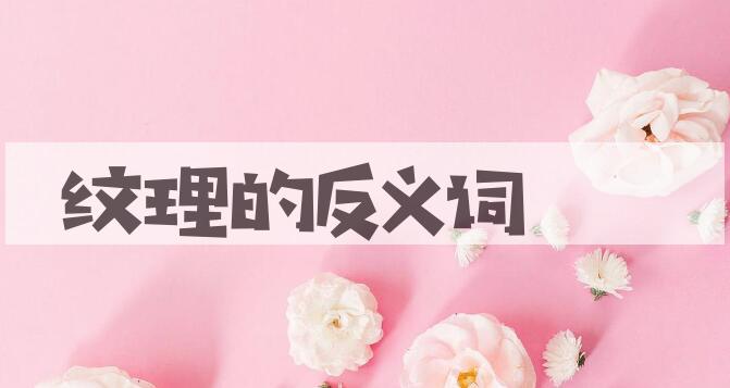 用纹理造句