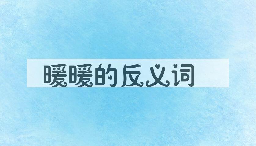 用暖暖造句