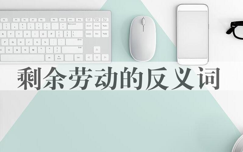 用剩余劳动造句