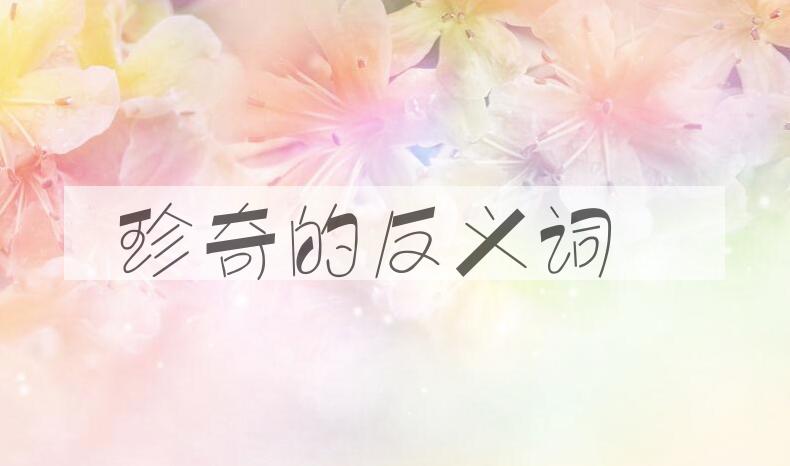用珍奇造句
