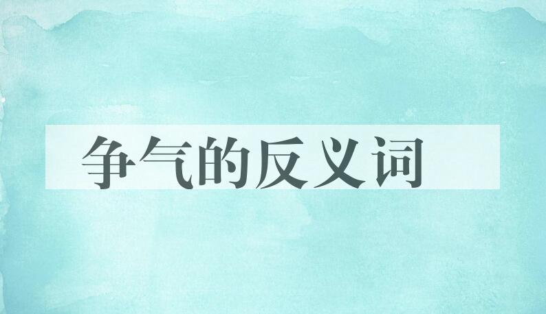 用争气造句