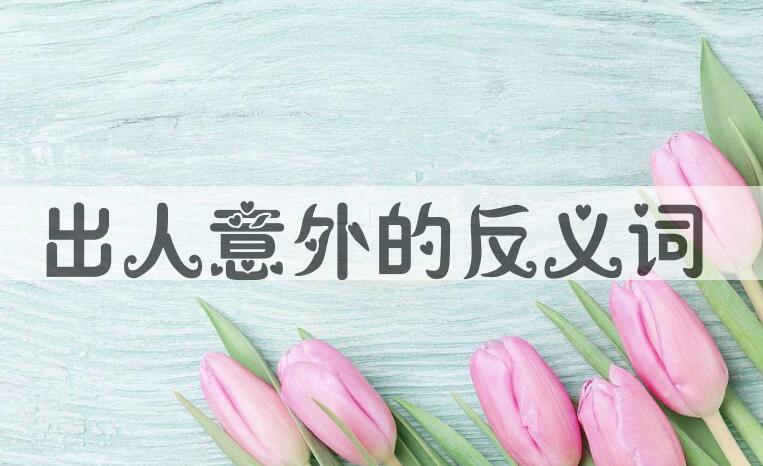 用出人意外造句