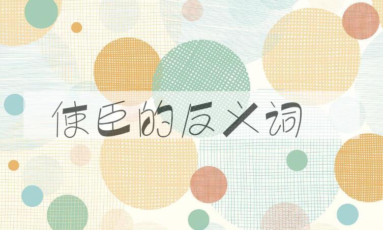 用使臣造句