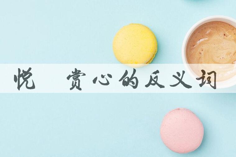 用悦目赏心造句