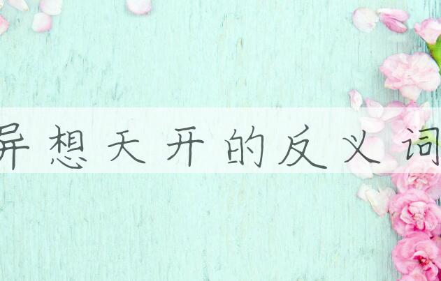 用异想天开造句