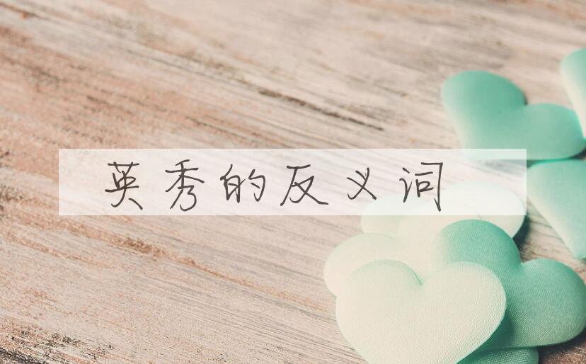 用英秀造句