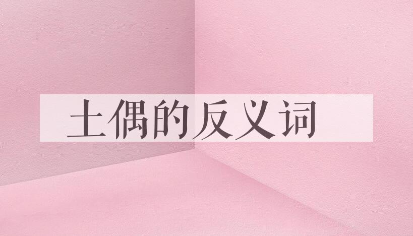 用土偶造句