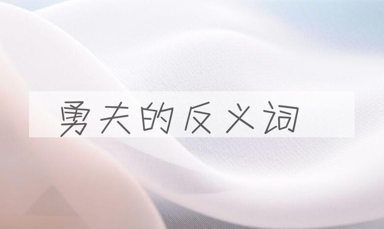 用勇夫造句