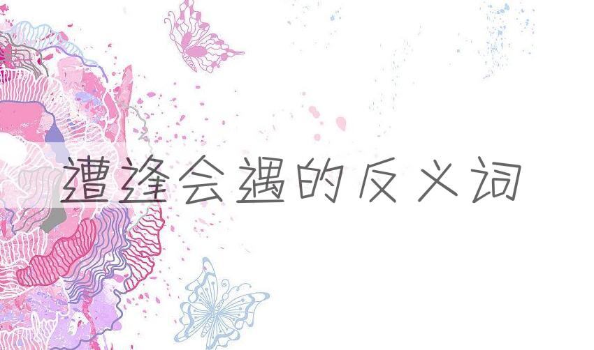 用遭逢会遇造句