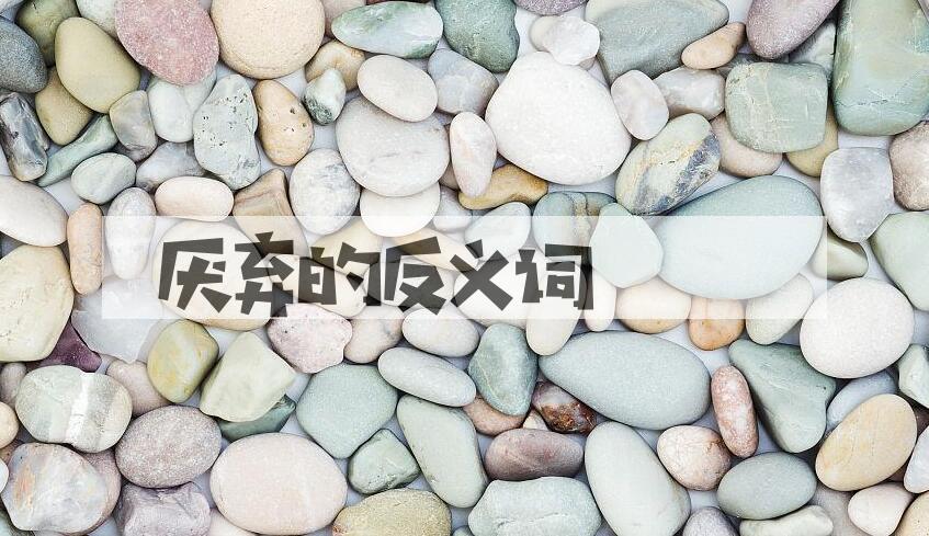 用厌弃造句