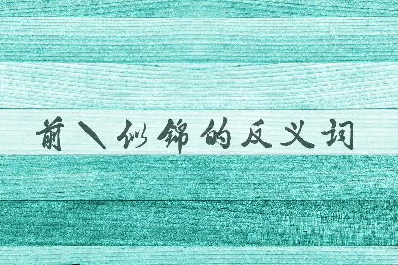 用前途似锦造句