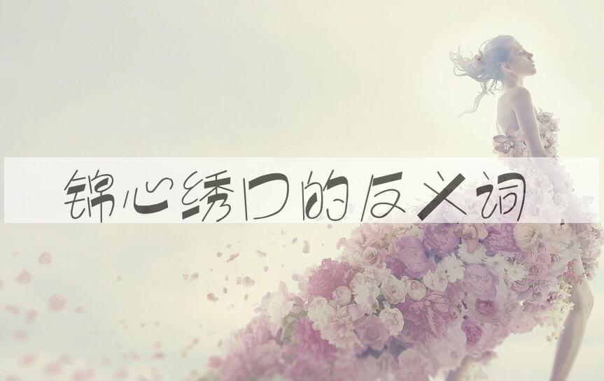 用锦心绣口造句