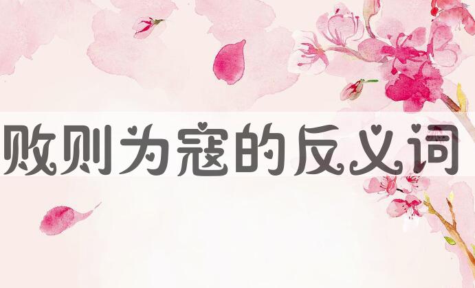 用败则为寇造句