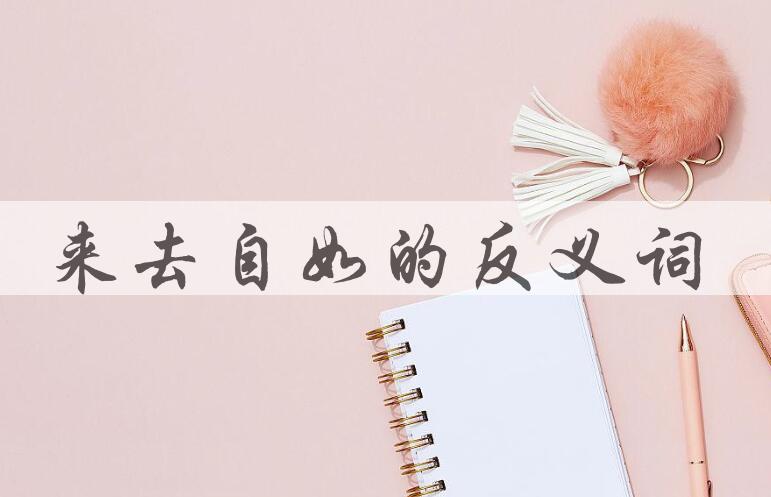 用来去自如造句